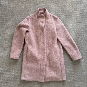 Old Navy Women's Pink Teddy Boucle Jacket